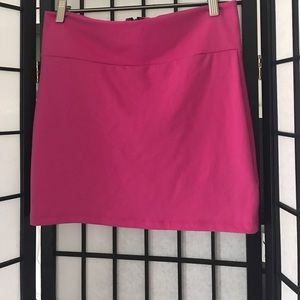 BEBE HIGH WAISTED MINI SKIRT PINK NWT